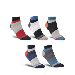 Dollar Assorted Striped Socks - Pack of 5-picture-42