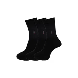 Dollar Black Full Length Socks (Pack of 3)-picture-27