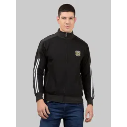Dollar Black Regular Fit Solid Jacket-picture-17