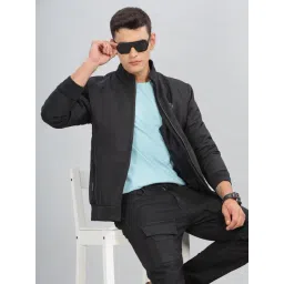 Dollar Black Synthetic Regular Fit Casual Jacket-picture-17