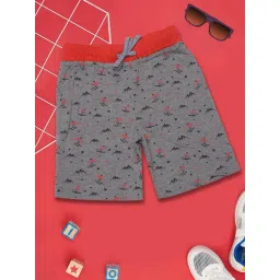 Dollar Boys Grey Printed Bermuda-picture-18