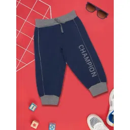 Dollar Boys Navy & Grey Graphic Print Capri-picture-21