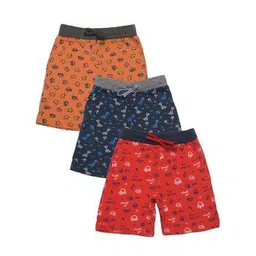 dollar Boys Pack of 3 Graphic Print Regular Fit Bermudas-picture-12