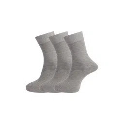 Dollar Grey Full Length Socks (Pack of 3)-picture-11