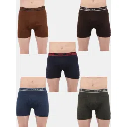 Dollar Lehar Multicolor Solid Trunks (Pack of 5)-picture-14