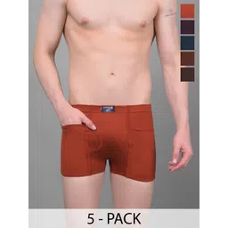 Dollar Lehar Pack of 5 Assorted Cotton Trunk-MLHTR-01-P-AST2-PO5-image-28