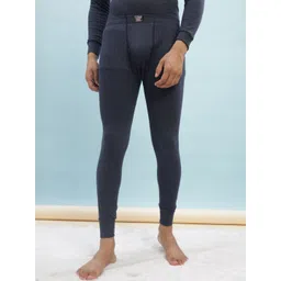 Dollar Men Blue Solid Thermal UE Trouser-picture-21