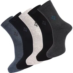 dollar Men Color Block Calf Length-picture-11