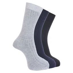 Dollar Men Pack of 3 Calf Length Cotton Socks-picture-15