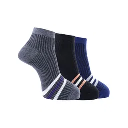 Dollar Men Pack of 3 Cotton Ankle Length Socks-picture-38