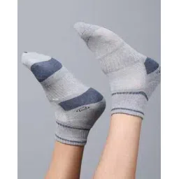 dollar Men Pack of 3 Striped Ankle-Length Socks-picture-11