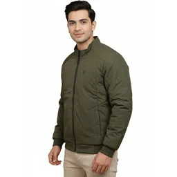 dollar Men Solid Bomber Jacket-picture-24