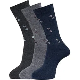 dollar Men Woollen socks Pack of 3 Assorted Full Length Socks-picture-12