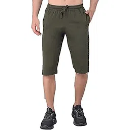 dollar Mens Casual Cotton Capri 3/4th Shorts (Pack of 1)-picture-15