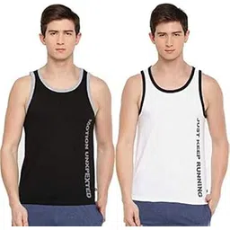 dollar Mens Cotton Vest Tank Top (Pack of 2)-picture-42