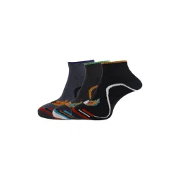 Dollar Multicolor Ankle Length Socks (Pack of 3)-picture-13