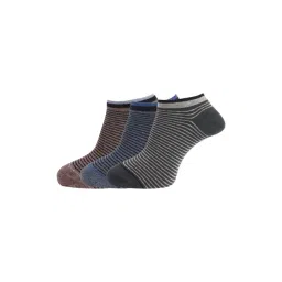 Dollar Multicolor Ankle Length Socks (Pack of 3)-picture-20