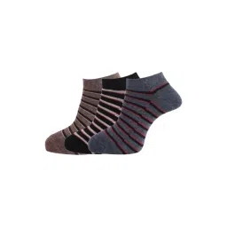 Dollar Multicolor Ankle Length Socks (Pack of 3)-picture-36