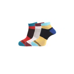 Dollar Multicolor Ankle Length Socks (Pack of 3)-picture-14