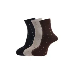 Dollar Multicolor Crew Length Socks (Pack of 3)-picture-15