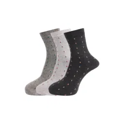 Dollar Multicolor Crew Length Socks (Pack of 3)-picture-42