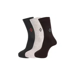 Dollar Multicolor Full Length Socks (Pack of 3)-picture-33