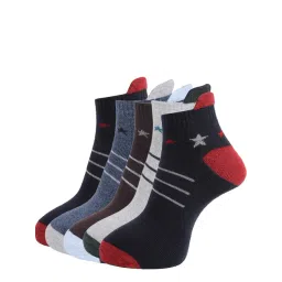 Dollar Multicolor Printed Socks - Pack of 5-picture-25