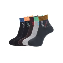 Dollar Multicolor Socks - Pack of 5-image-38