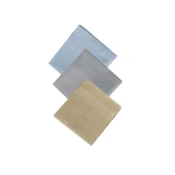 Dollar Multicolor Solid Handkerchiefs for Men - Pack of 10-picture-33