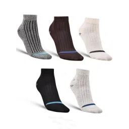 Dollar Multicolor Striped Socks - Pack of 5-picture-11