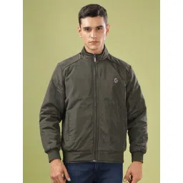 Dollar Olive Green Polyester Regular Fit Casual Jacket-picture-19