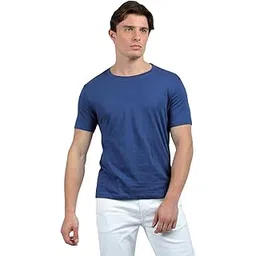 dollar Pack of 1 Cotton Solid Men Tshirt-picture-15