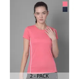 Dollar Pack Of 2 Brand Logo Anti Odour Sports T-shirt-picture-36