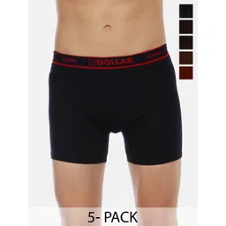Dollar Pack Of 5 Lehar Combed Cotton Trunks MLHTR-02-PO5-ASST2-image-10
