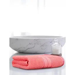 Dollar Pink Cotton 600 GSM Bath Towel-picture-10