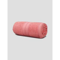 Dollar Pink Cotton 600 GSM Bath Towel image 3