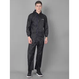 Dollar Rainguard Men's PVC Full Sleeve Solid Raincoat Set Solid Men Raincoat-picture-25