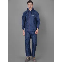 Dollar Rainguard Men's PVC Full Sleeve Solid Raincoat Set With Adjustable Hood and Pocket-picture-22