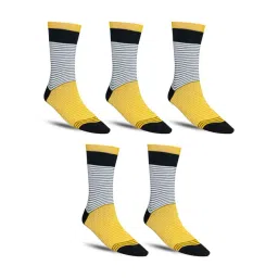 Dollar Socks For Men's Casual Full Length In (Pack of 5)-picture-11