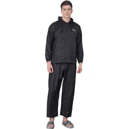 dollar Solid Men Raincoat-picture-27