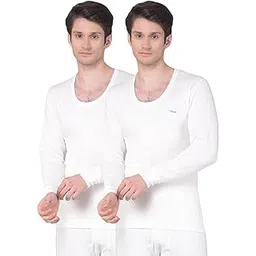 dollar Ultra Mens Full Sleeve Round Neck Thermal Top Off White-picture-55