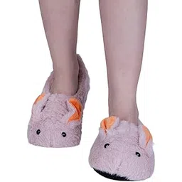 dollar Women Anti-Slip Super Elastic Cotton Indoor Outdoor Floor Slipper Causal No Show Fur Slipper Socks In (Pack of 1)-picture-45