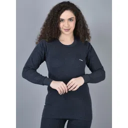 Dollar Women Black Winter care Cotton Long Sleeves Round Neck RN Vest Thermal Tops-picture-18