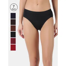 Dollar Women Pack of 7 Assorted Hipster Briefs MLHPT-01S-PO7-ASST-picture-12