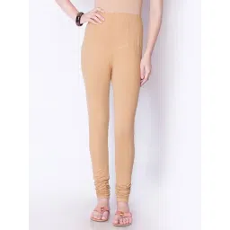 Dollar Missy Beige Cotton Leggings-picture-25