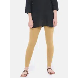 Dollar Missy Beige Cotton Leggings-picture-32