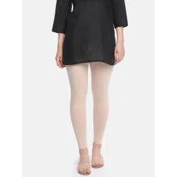 Dollar Missy Beige Cotton Leggings-picture-33