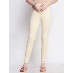 Dollar Missy Beige Cotton Leggings-picture-34