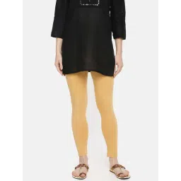 Dollar Missy Beige Cotton Leggings-picture-35