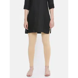 Dollar Missy Beige Cotton Leggings-picture-37